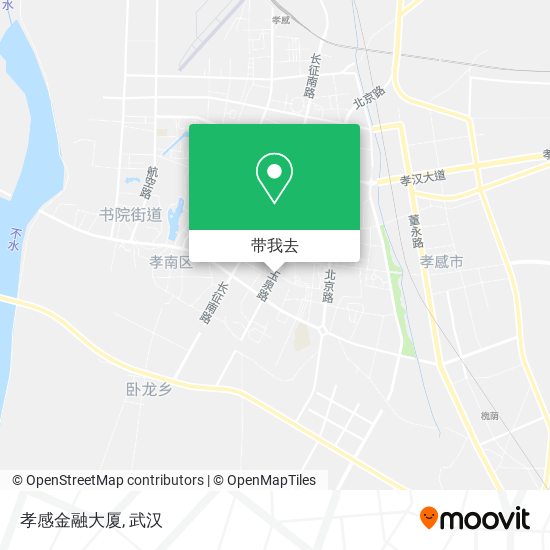 孝感金融大厦地图