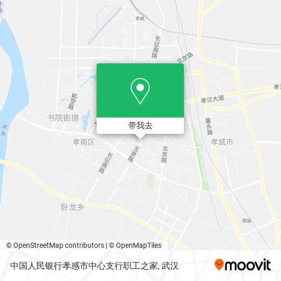 中国人民银行孝感市中心支行职工之家地图