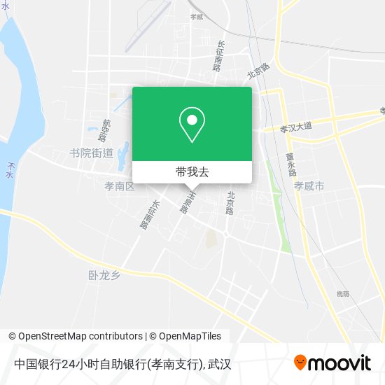 中国银行24小时自助银行(孝南支行)地图