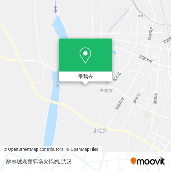 醉春城老郑郭场火锅鸡地图