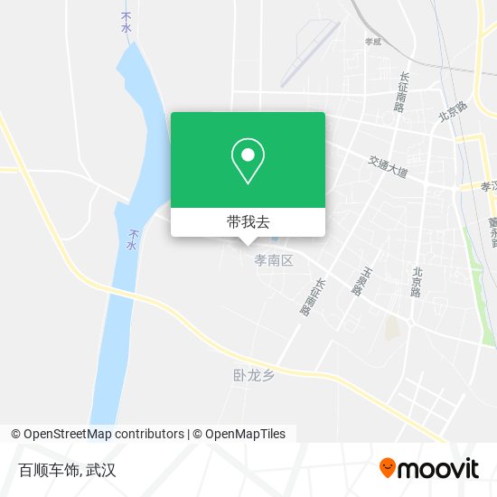 百顺车饰地图