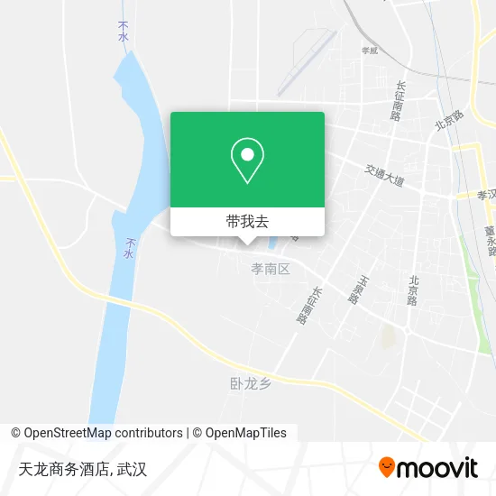 天龙商务酒店地图