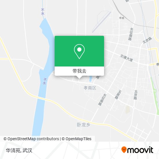 华清苑地图