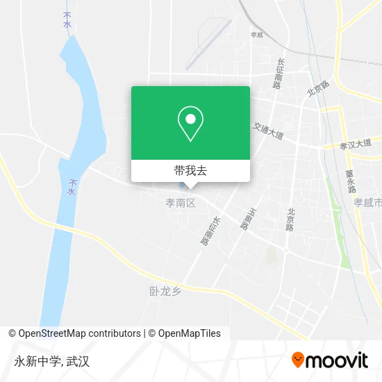 永新中学地图