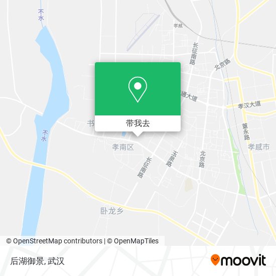 后湖御景地图