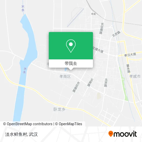 淡水鲜鱼村地图