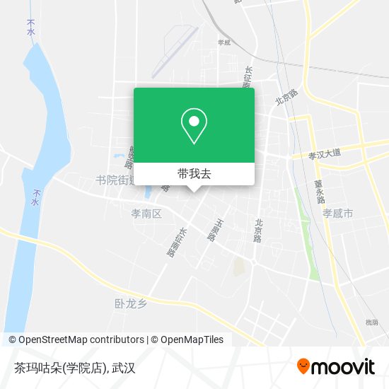 茶玛咕朵(学院店)地图
