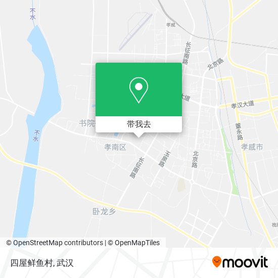 四屋鲜鱼村地图