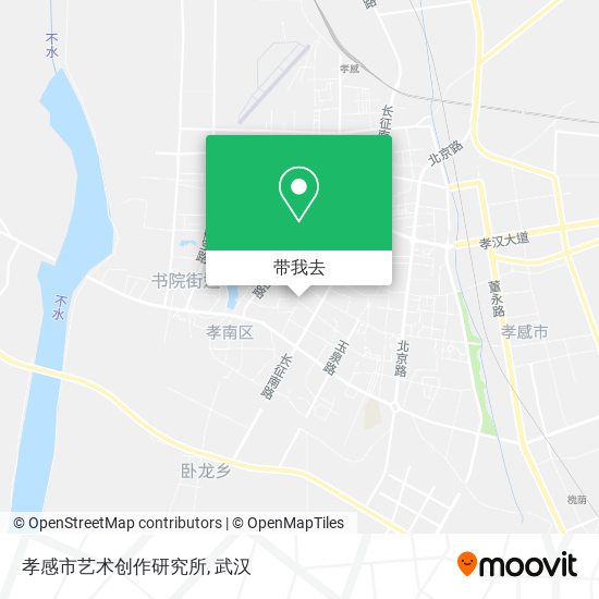 孝感市艺术创作研究所地图
