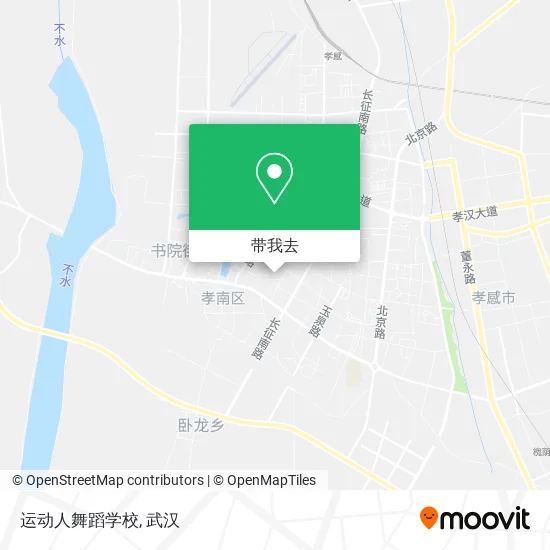 运动人舞蹈学校地图
