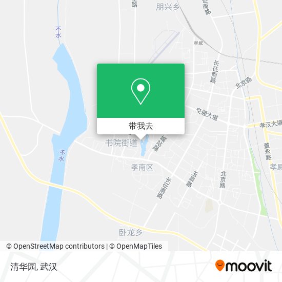清华园地图