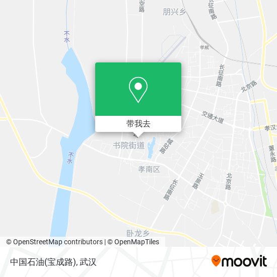 中国石油(宝成路)地图