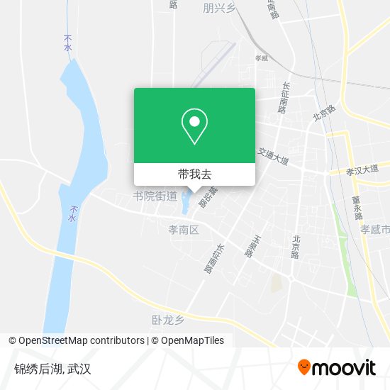 锦绣后湖地图