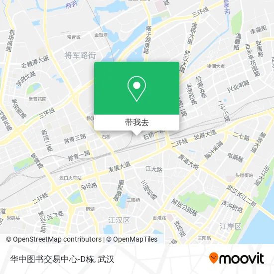 华中图书交易中心-D栋地图