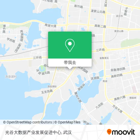 光谷大数据产业发展促进中心地图