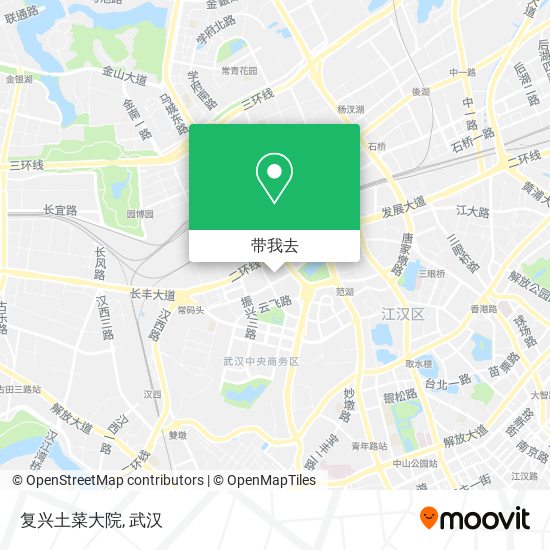 复兴土菜大院地图