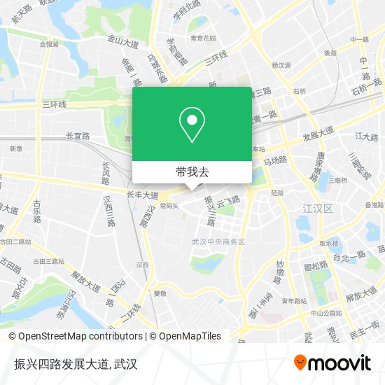 振兴四路发展大道地图