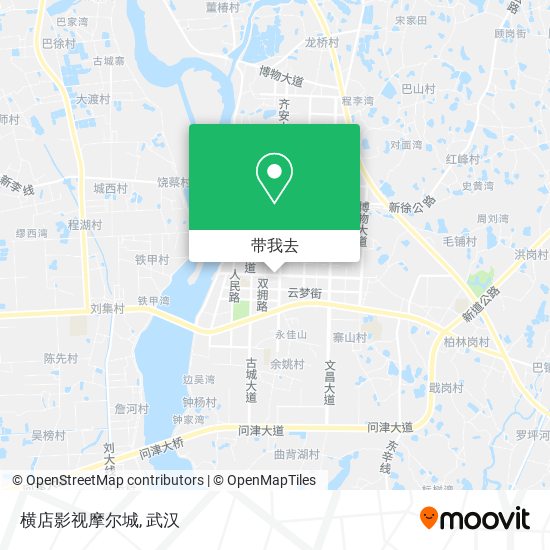 横店影视摩尔城地图