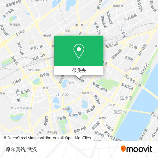 摩尔宾馆地图