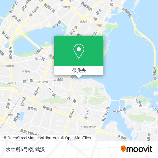 水生所5号楼地图