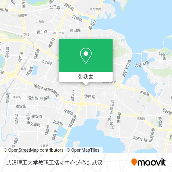 武汉理工大学教职工活动中心(东院)地图