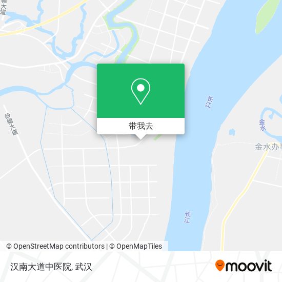汉南大道中医院地图