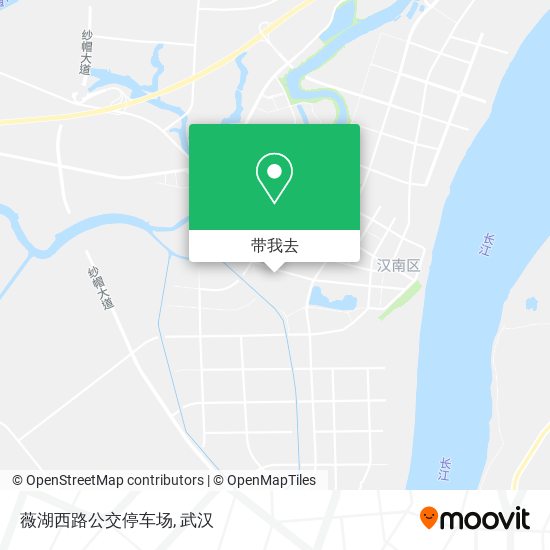 薇湖西路公交停车场地图