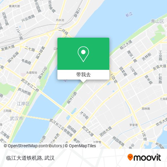 临江大道铁机路地图