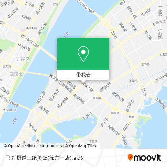 飞哥厨道三绝煲饭(徐东一店)地图