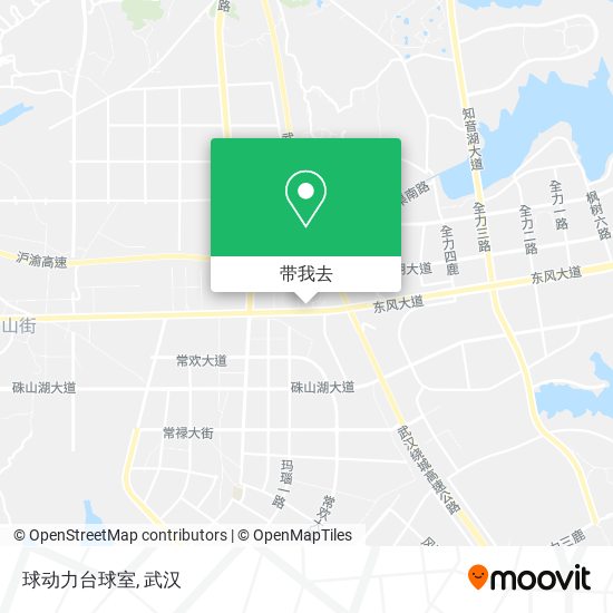 球动力台球室地图