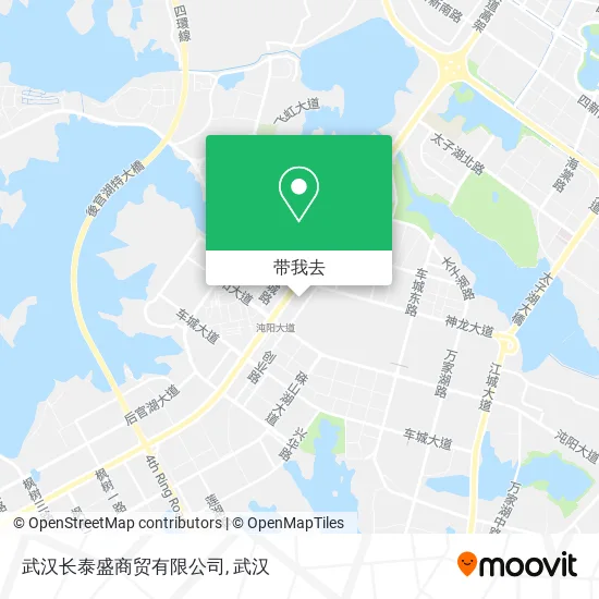 武汉长泰盛商贸有限公司地图