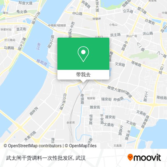 武太闸干货调料一次性批发区地图