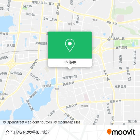 乡巴佬特色木桶饭地图