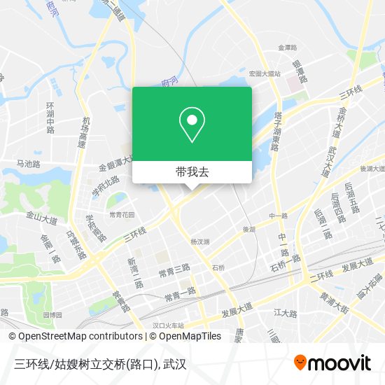 三环线/姑嫂树立交桥(路口)地图