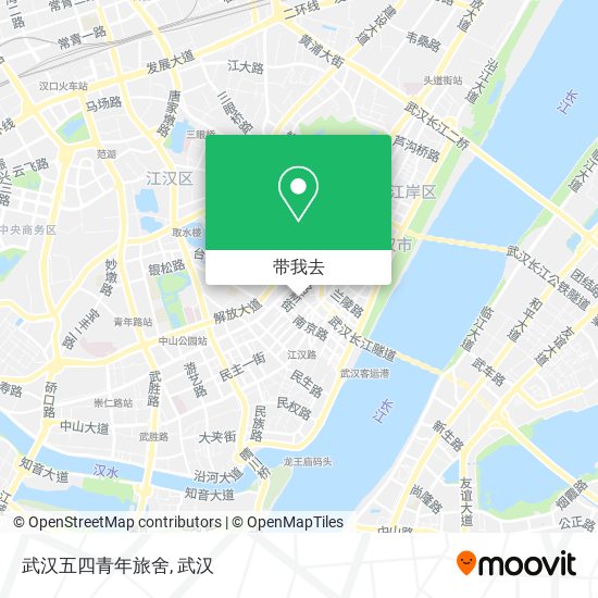 武汉五四青年旅舍地图