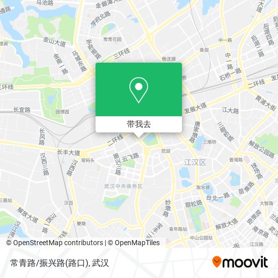 常青路/振兴路(路口)地图