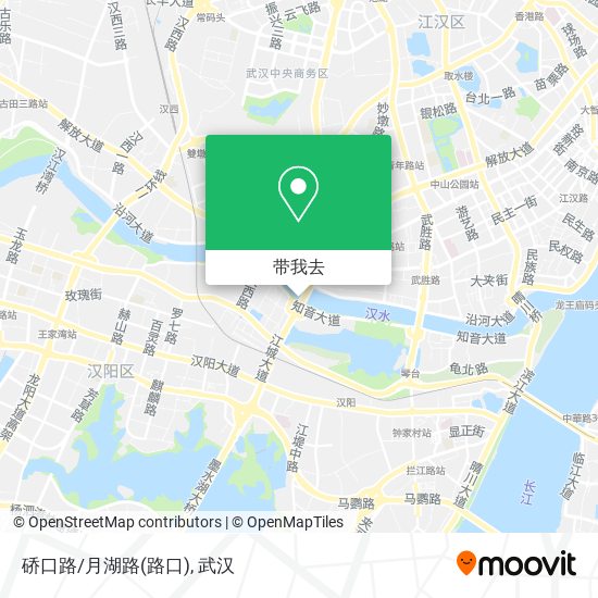 硚口路/月湖路(路口)地图