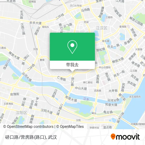 硚口路/营房路(路口)地图