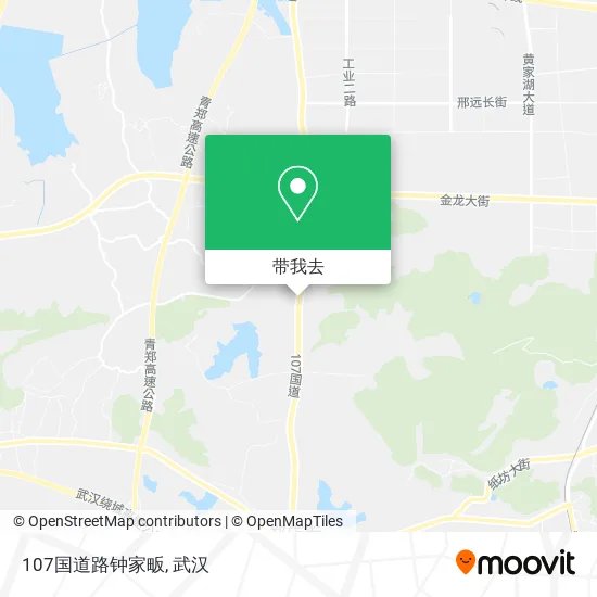 107国道路钟家畈地图