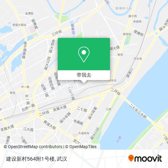 建设新村564附1号楼地图