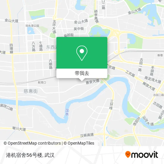 港机宿舍56号楼地图