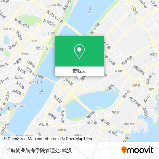 长航物业航海学院管理处地图