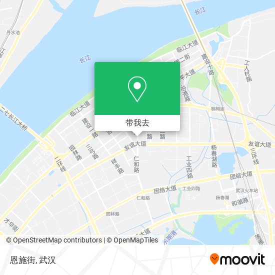 恩施街地图