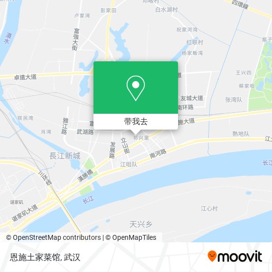 恩施土家菜馆地图
