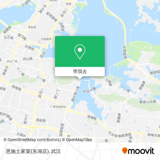 恩施土家菜(东湖店)地图