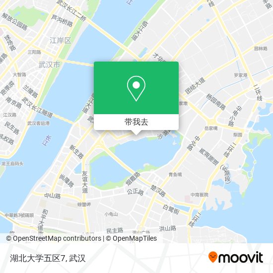 湖北大学五区7地图