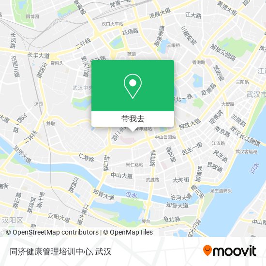 同济健康管理培训中心地图