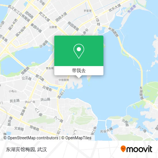 东湖宾馆梅园地图