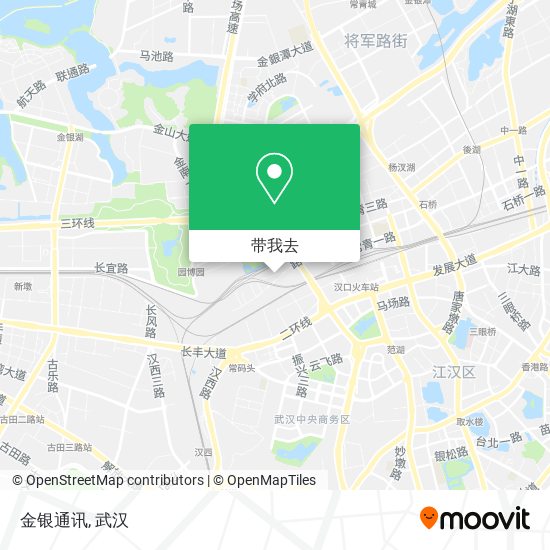 金银通讯地图