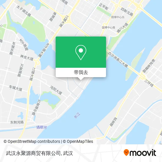 武汉永聚源商贸有限公司地图